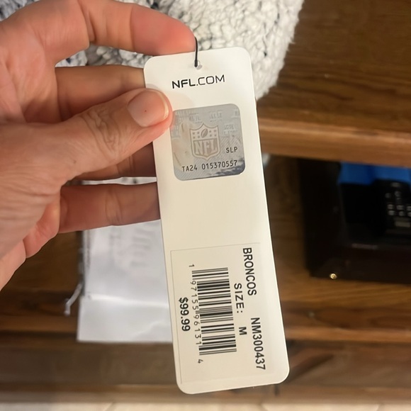 NFL Denver Broncos Sherpa jacket Quarter zip pullover. Sizes M and L   NWT - Picture 3 of 4